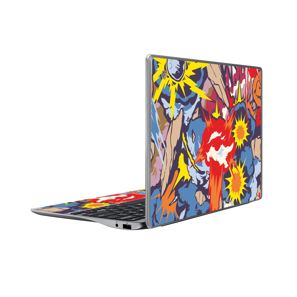 Samsung Chromebook XE503C32 COMIC EXPLOSIONS Laptop Skin