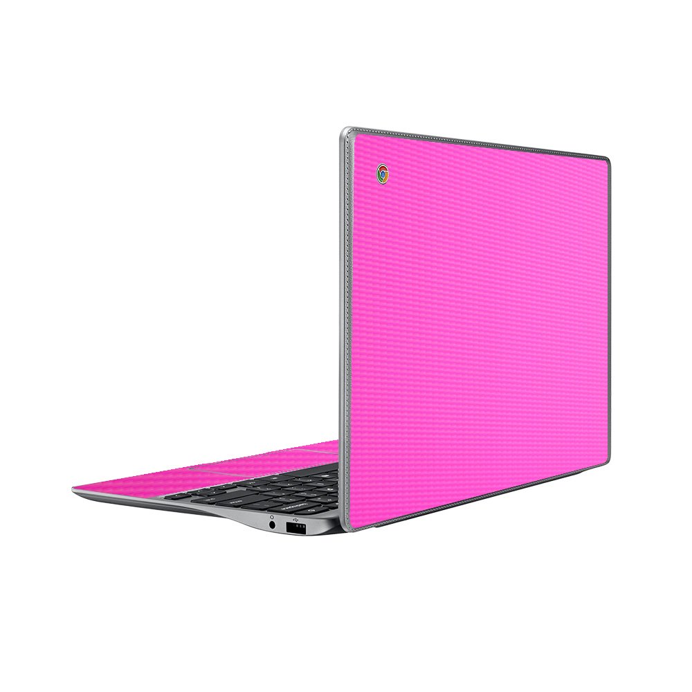 Samsung Chromebook XE503C32 PINK CARBON FIBER Laptop Skin