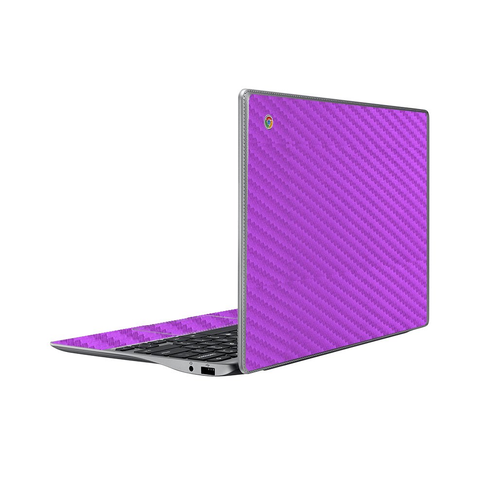 Samsung Chromebook XE500C12 PURPLE CARBON FIBER Laptop Skin