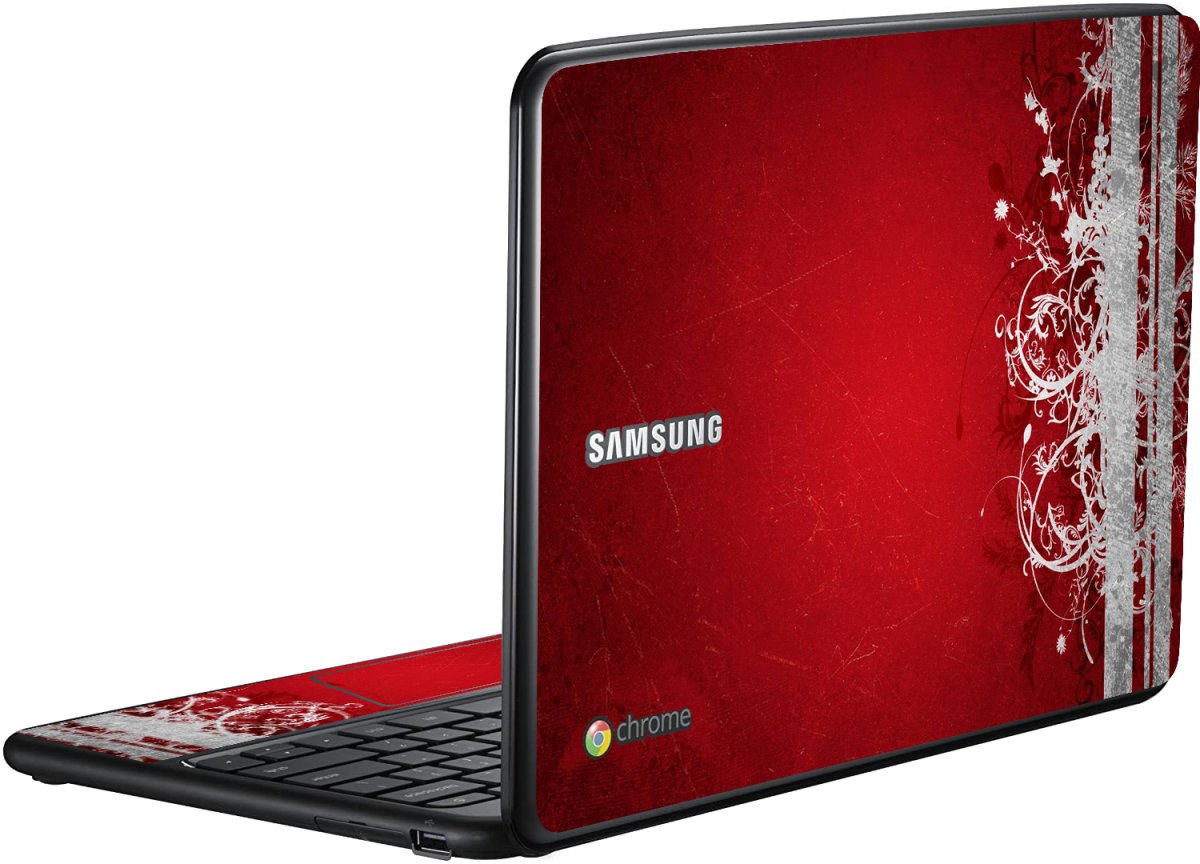 Samsung Chromebook XE500C21 RED GRUNGE Laptop Skin