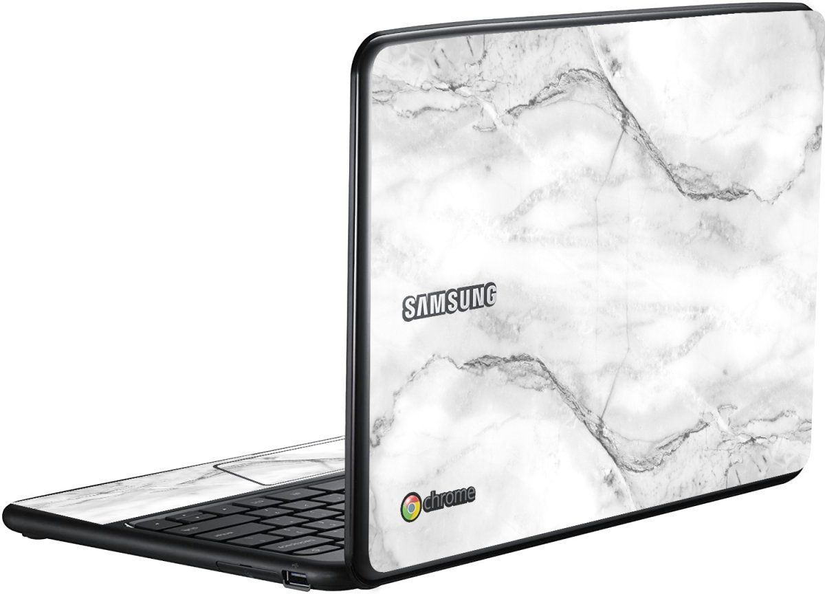 Samsung Chromebook XE500C22 WHITE MARBLE Laptop Skin