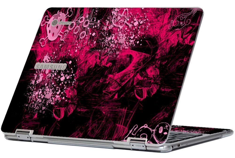 Samsung Chromebook XE521QAB STRAWBERRY CROSSBONES Laptop Skin