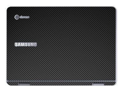Samsung Chromebook XE525QBB BLACK CARBON FIBER Laptop Skin