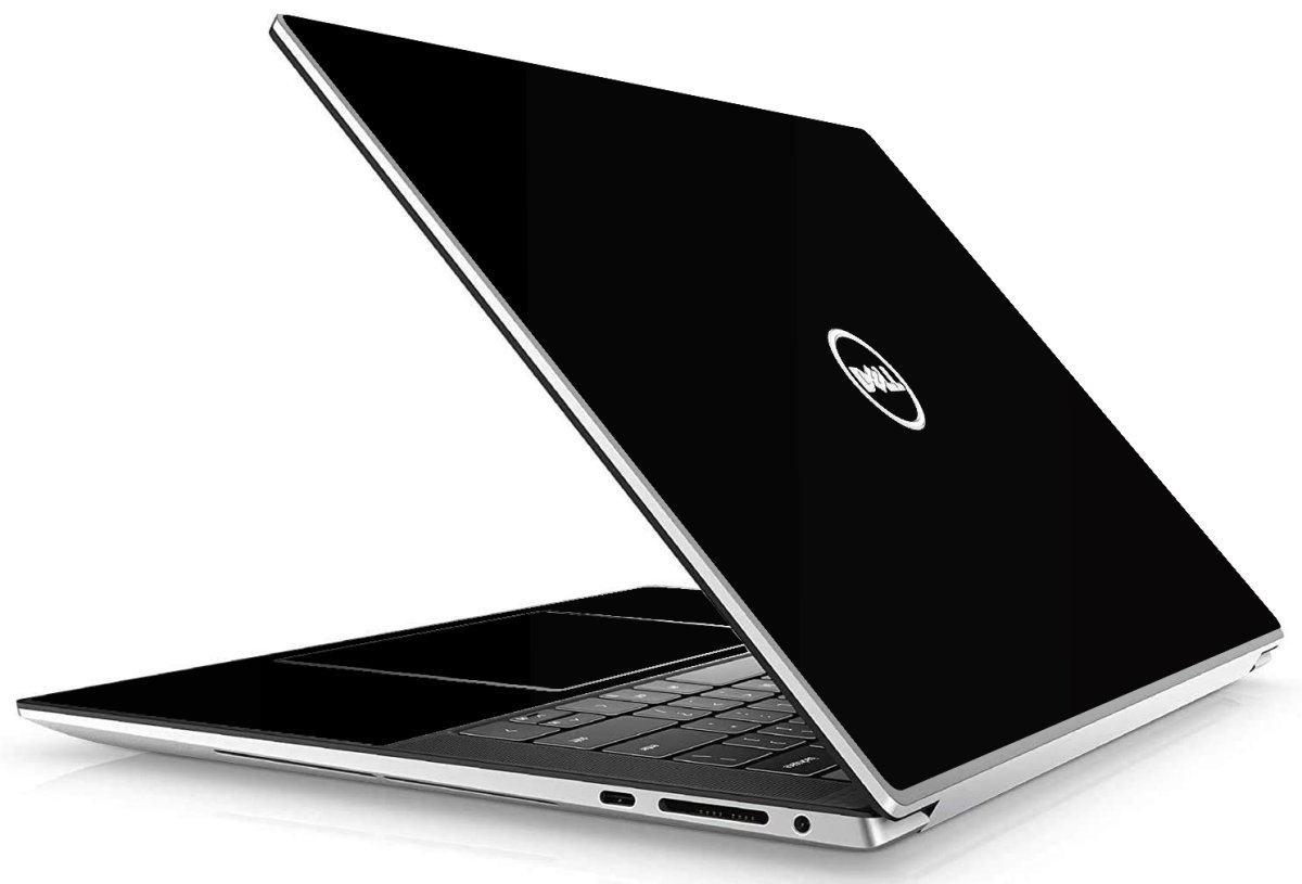 Dell XPS 15 9500 / 9510 BLACK Laptop Skin