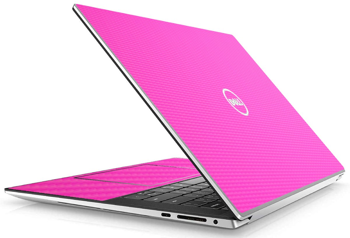Dell XPS 15 9500 / 9510 PINK CARBON FIBER Laptop Skin