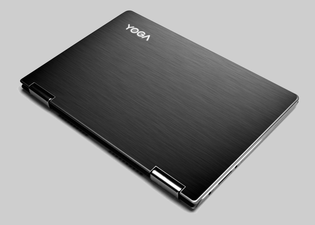 YOGA 710 MTS #3 (GUN METAL) Laptop Skin