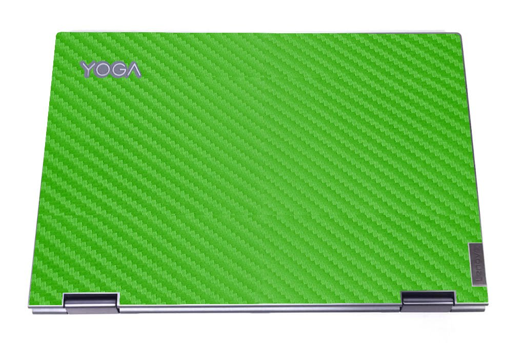 Yoga 7 15ITL7 GREEN CARBON FIBER Laptop Skin