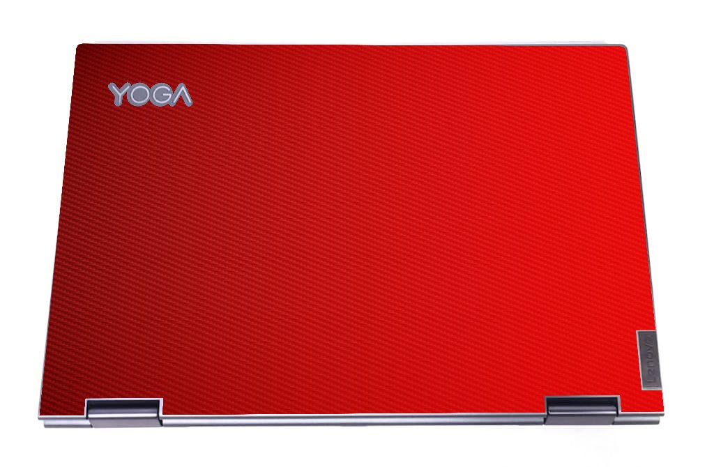 Yoga 7 15ITL7 RED CARBON FIBER Laptop Skin