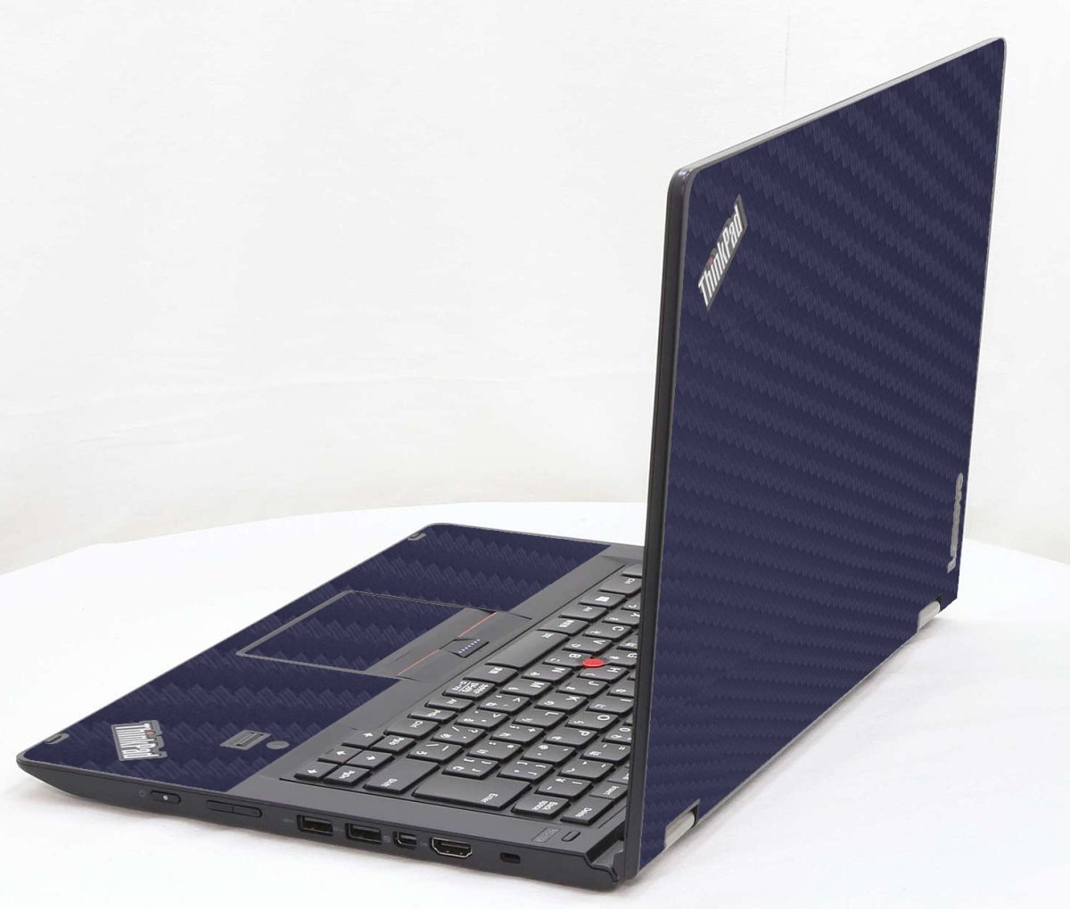 ThinkPad Yoga P40 BLUE CARBON FIBER Laptop Skin