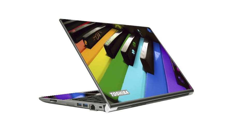 Toshiba Z30B COLORFUL PIANO Laptop Skin