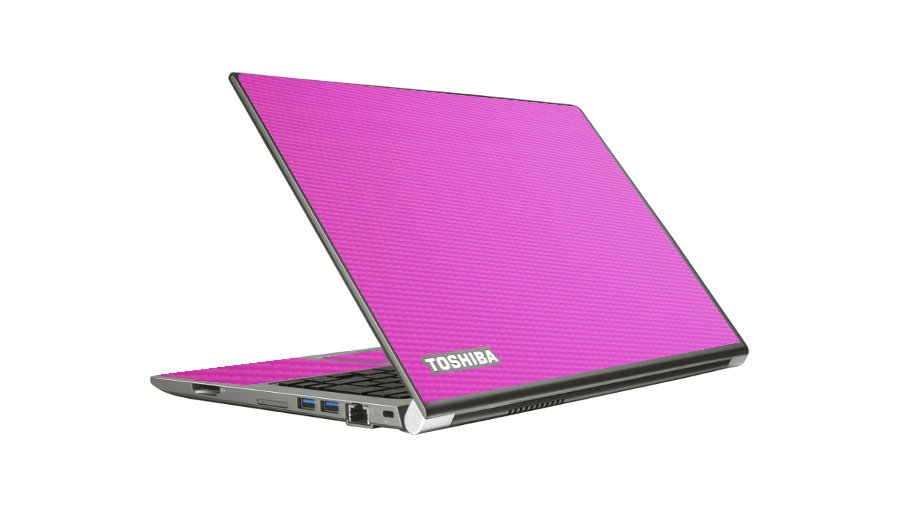 Toshiba Z30B PINK CARBON FIBER Laptop Skin