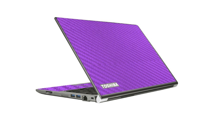 Toshiba Z30A PURPLE CARBON FIBER Laptop Skin