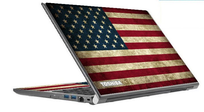 Toshiba Tecra Z50-A AMERICAN FLAG Laptop Skin