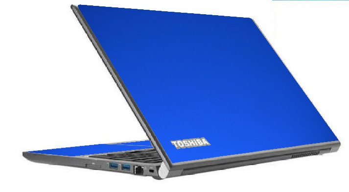 Toshiba Tecra Z50-A CHROME BLUE Laptop Skin
