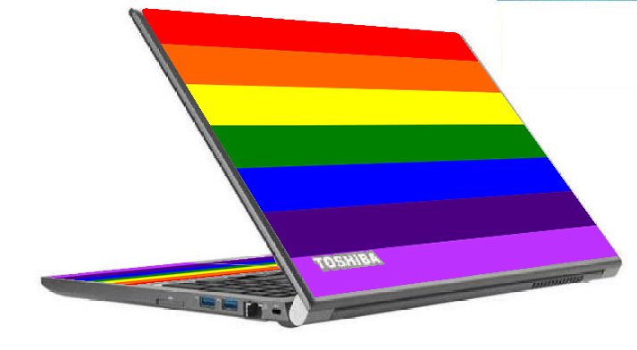Toshiba Tecra Z50-A PRIDE FLAG Laptop Skin