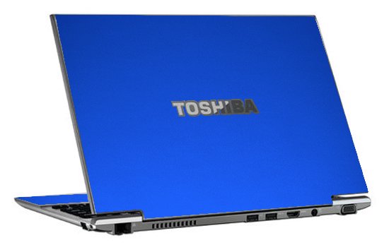 Toshiba Z930 CHROME BLUE Laptop Skin