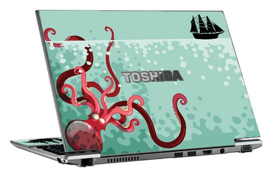 Toshiba Z930 KRACKEN ATTACK Laptop Skin