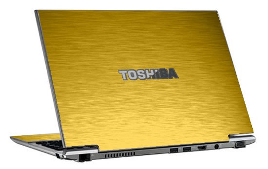 Toshiba Z930 MTS GOLD Laptop Skin