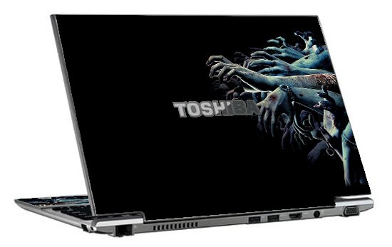 Toshiba Z930 ZOMBIE HANDS Laptop Skin