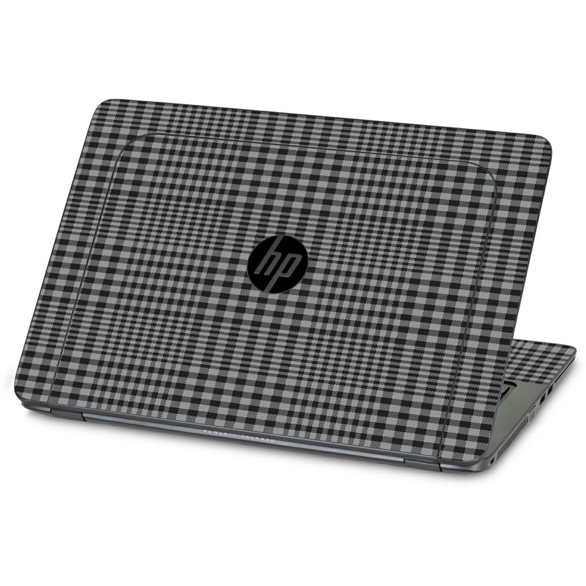 HP ZBook 15U G3 DARKEST GREY PLAID Laptop Skin