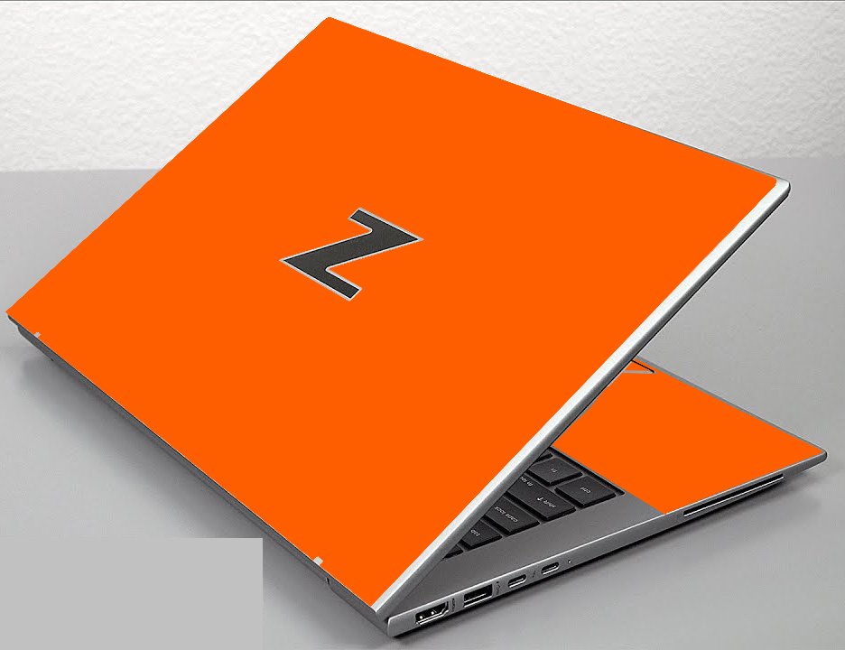 HP ZBook Firefly 14 G9 Mobile Workstation ORANGE Laptop Skin