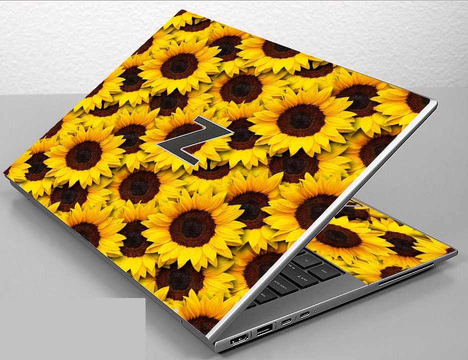 HP ZBook Firefly 14 G9 Mobile Workstation SUNFLOWERS Laptop Skin