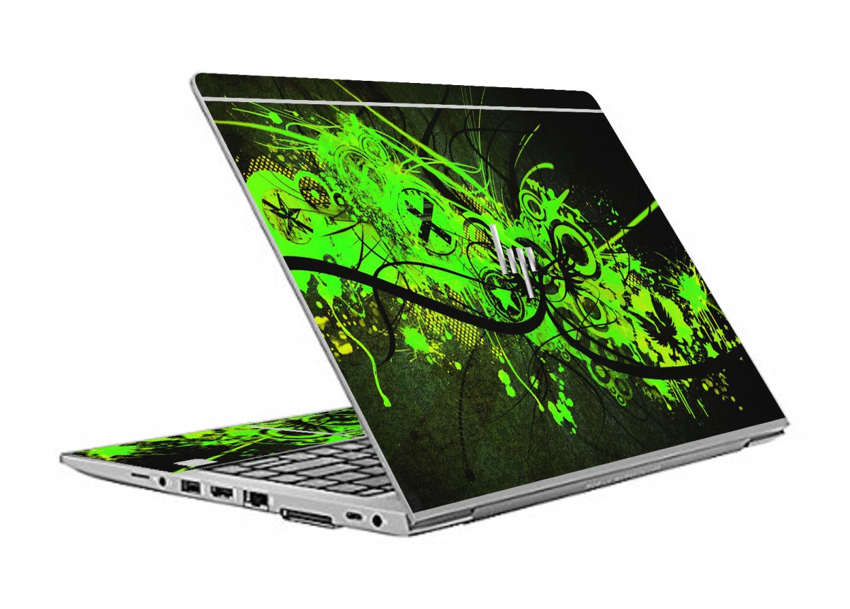 HP ZBook 14U G5 GRAFFITI GREEN Laptop Skin