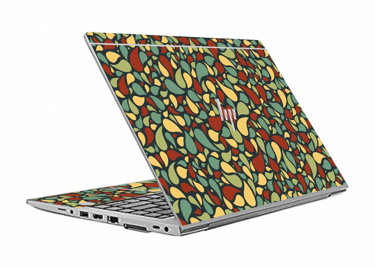 HP ZBook 14U G5 MOSAIC PETALS Laptop Skin