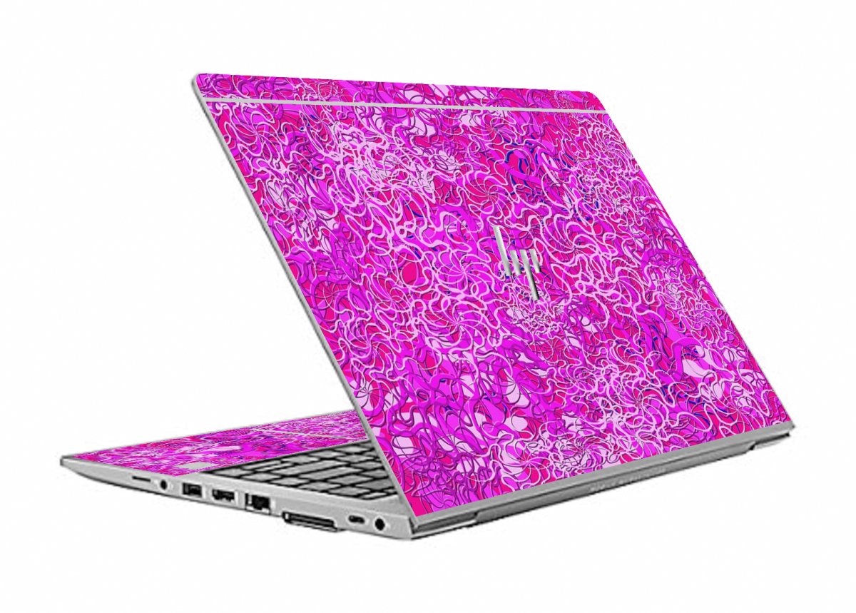 HP ZBook 14U G5 OCEAN BOTTOM FLOWERS Laptop Skin