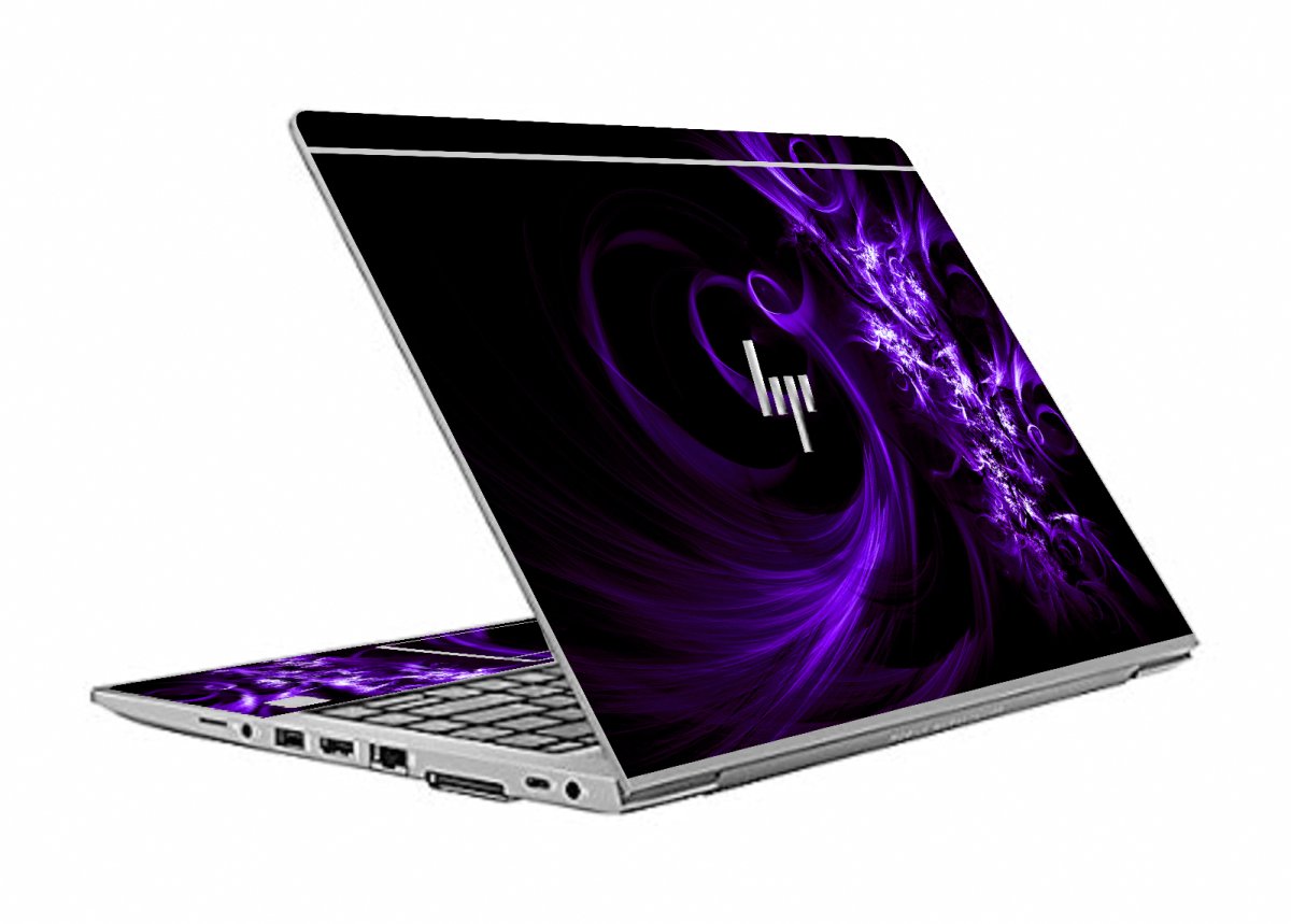 HP ZBook 14U G5 PURPLE SPIRAL Laptop Skin