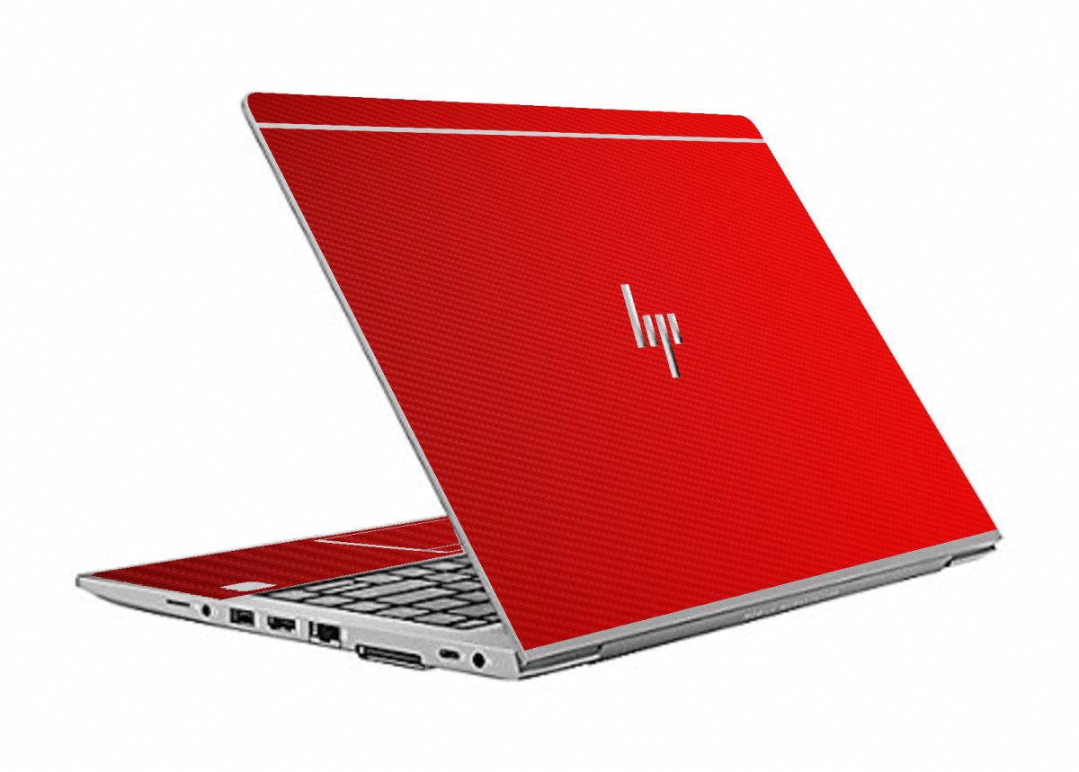 HP ZBook 14U G5 RED CARBON FIBER Laptop Skin