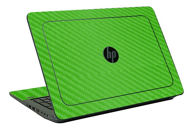 HP ZBook 15 G3 / G4 GREEN CARBON FIBER Laptop Skin
