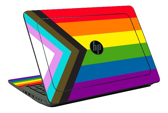 HP ZBook 15 G3 / G4 PROGRESSIVE PRIDE FLAG Laptop Skin