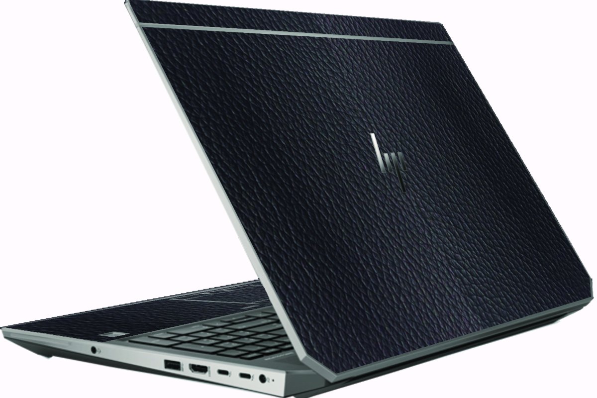 HP ZBook 15 G5 BLACK LEATHER Laptop Skin