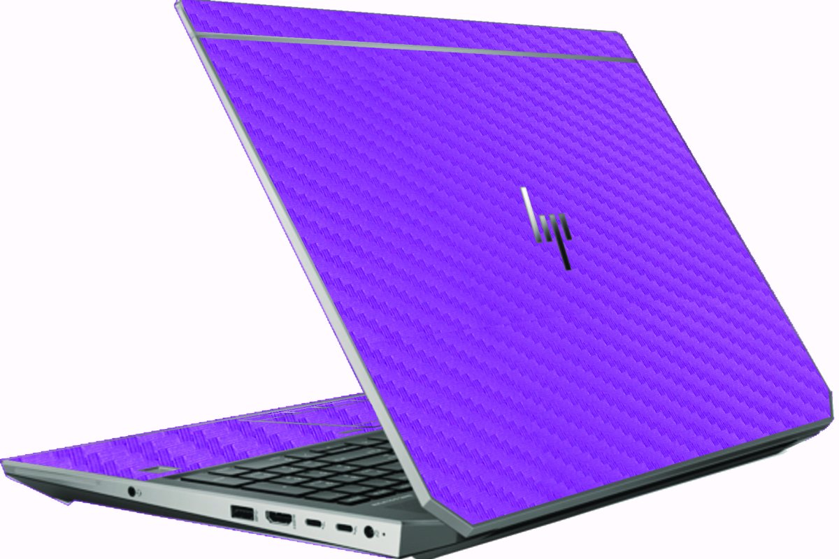 HP ZBook 15 G5 PURPLE CARBON FIBER Laptop Skin