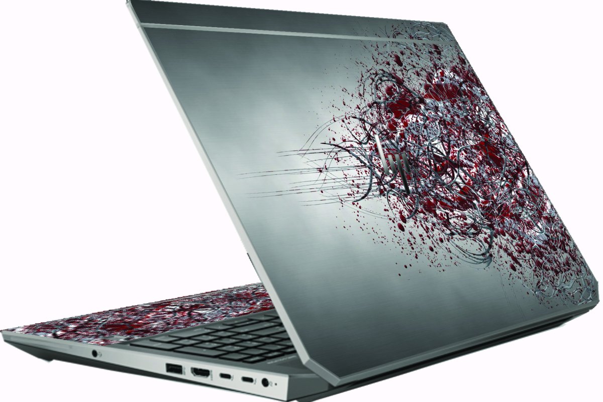 HP ZBook 15 G5 TRIBAL GRUNGE Laptop Skin