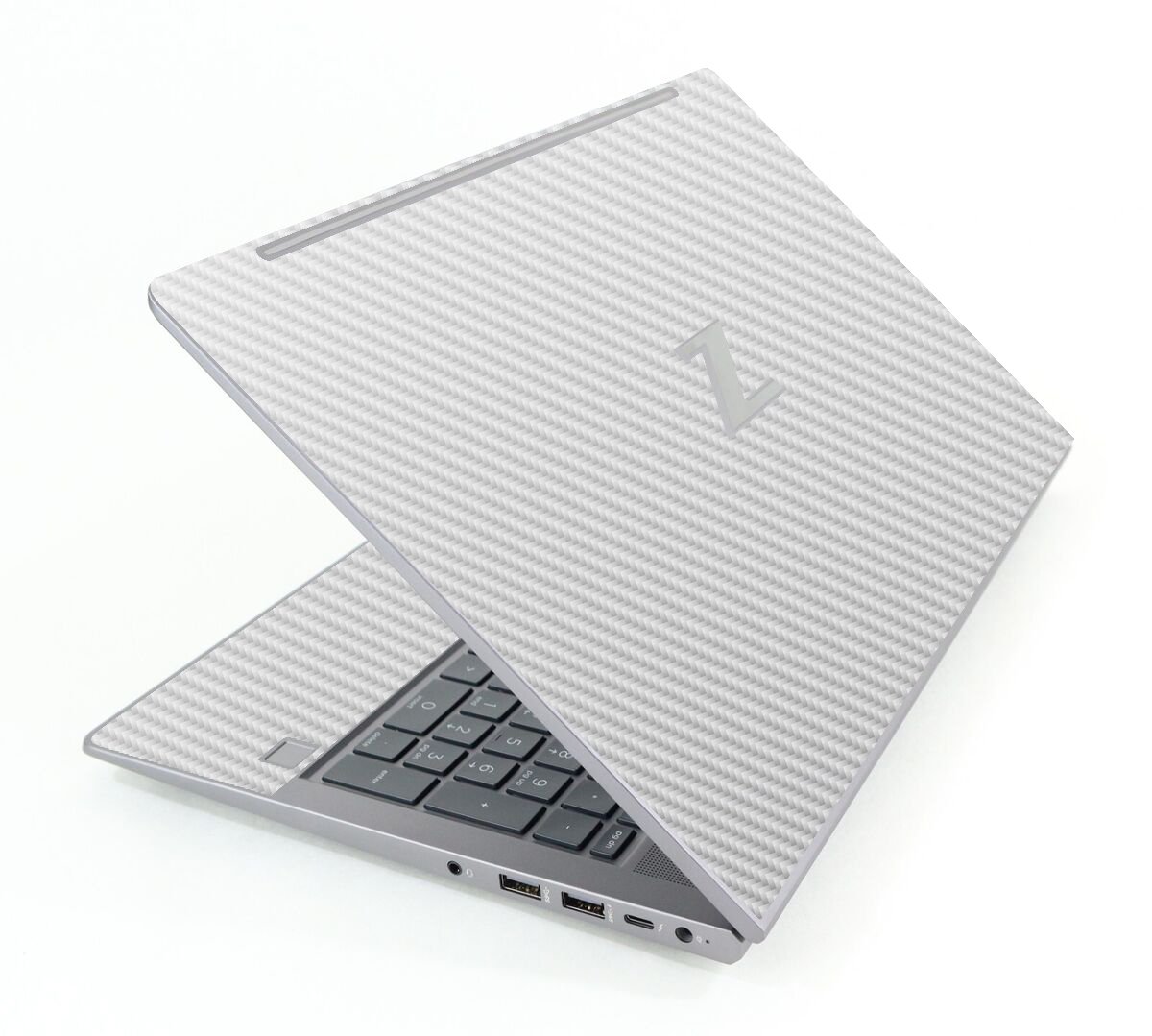 HP ZBook 15 Power G7 Mobile Workstation WHITE CARBON FIBER Laptop Skin