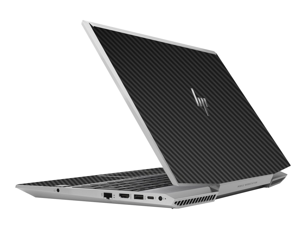 HP ZBook 15V G5 Mobile Workstation BLACK CARBON FIBER Laptop Skin