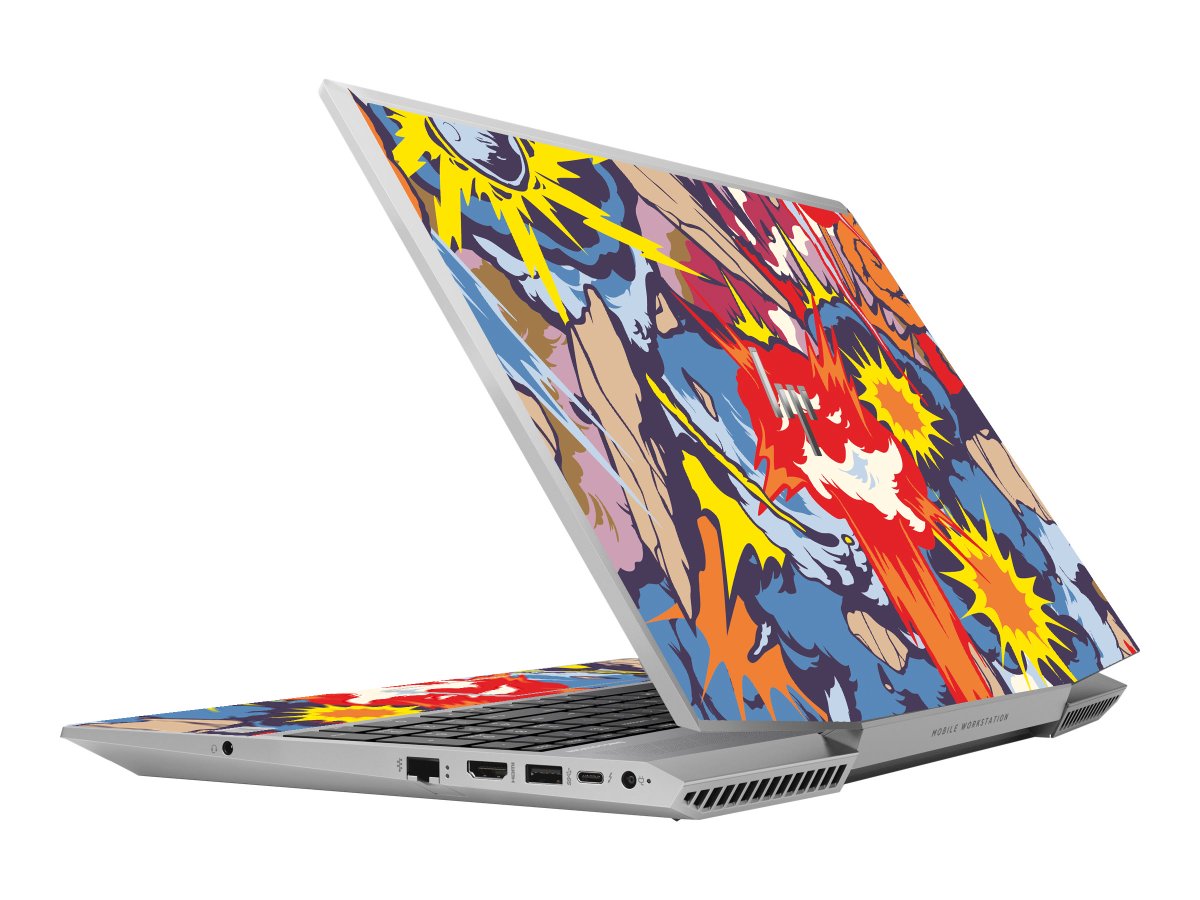 HP ZBook 15V G5 Mobile Workstation COMIC EXPLOSIONS Laptop Skin