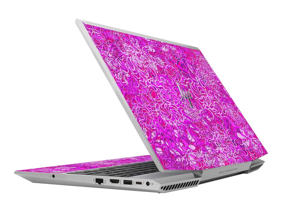 HP ZBook 15V G5 Mobile Workstation OCEAN BOTTOM FLOWERS Laptop Skin