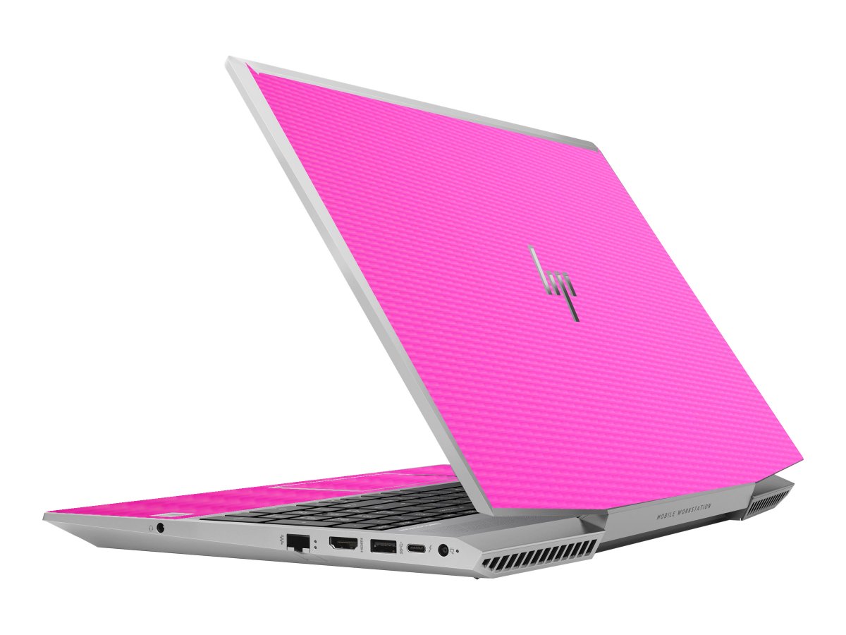 HP ZBook 15V G5 Mobile Workstation PINK CARBON FIBER Laptop Skin
