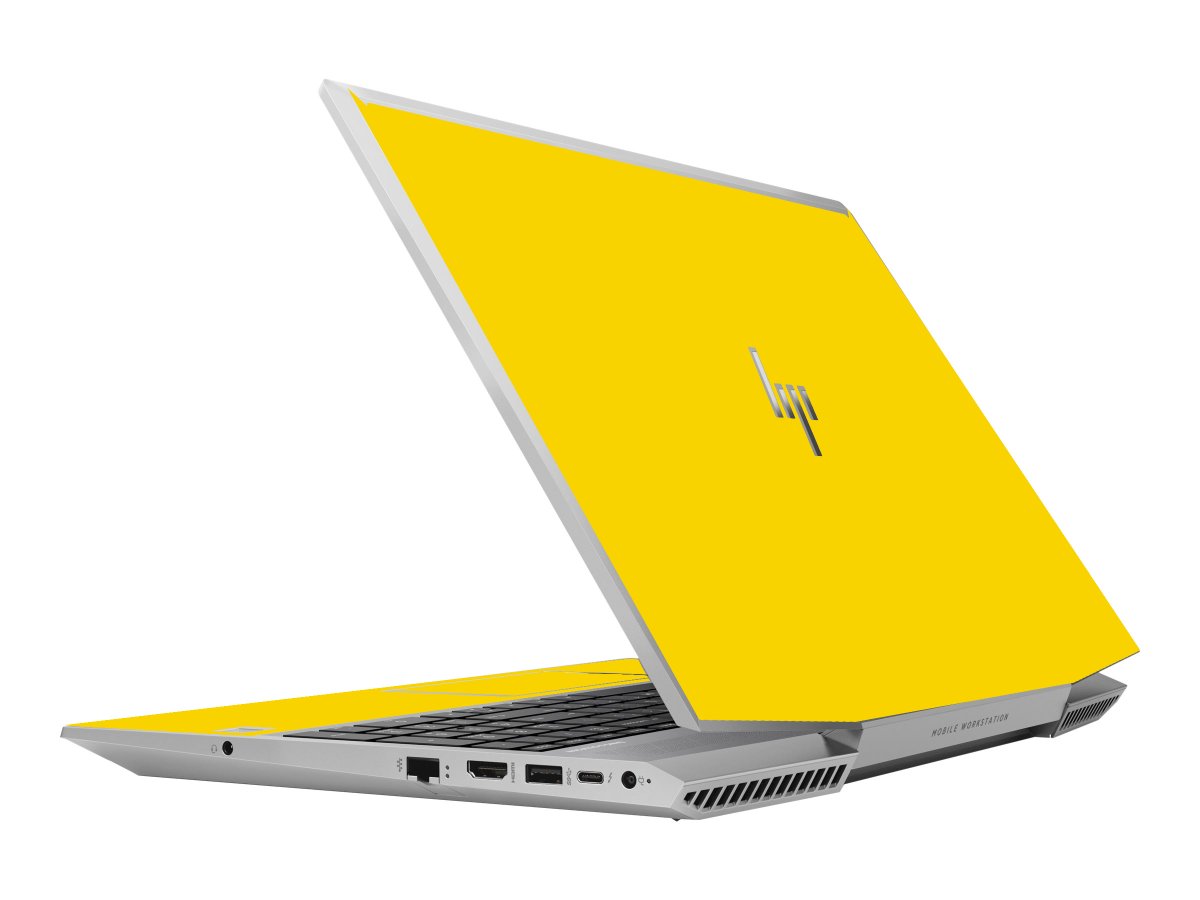 HP ZBook 15V G5 Mobile Workstation YELLOW Laptop Skin