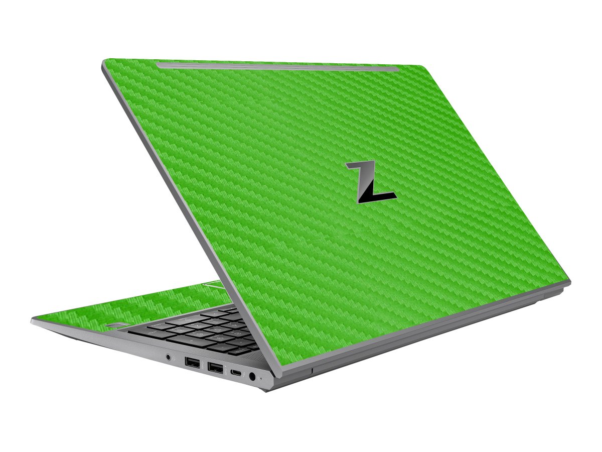 HP ZBook Power G9 Mobile Workstation GREEN CARBON FIBER Laptop Skin