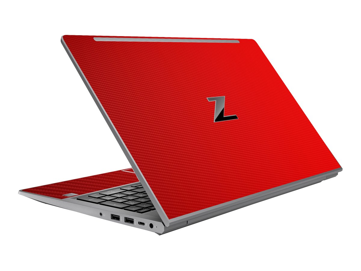 HP ZBook Power G9 Mobile Workstation RED CARBON FIBER Laptop Skin