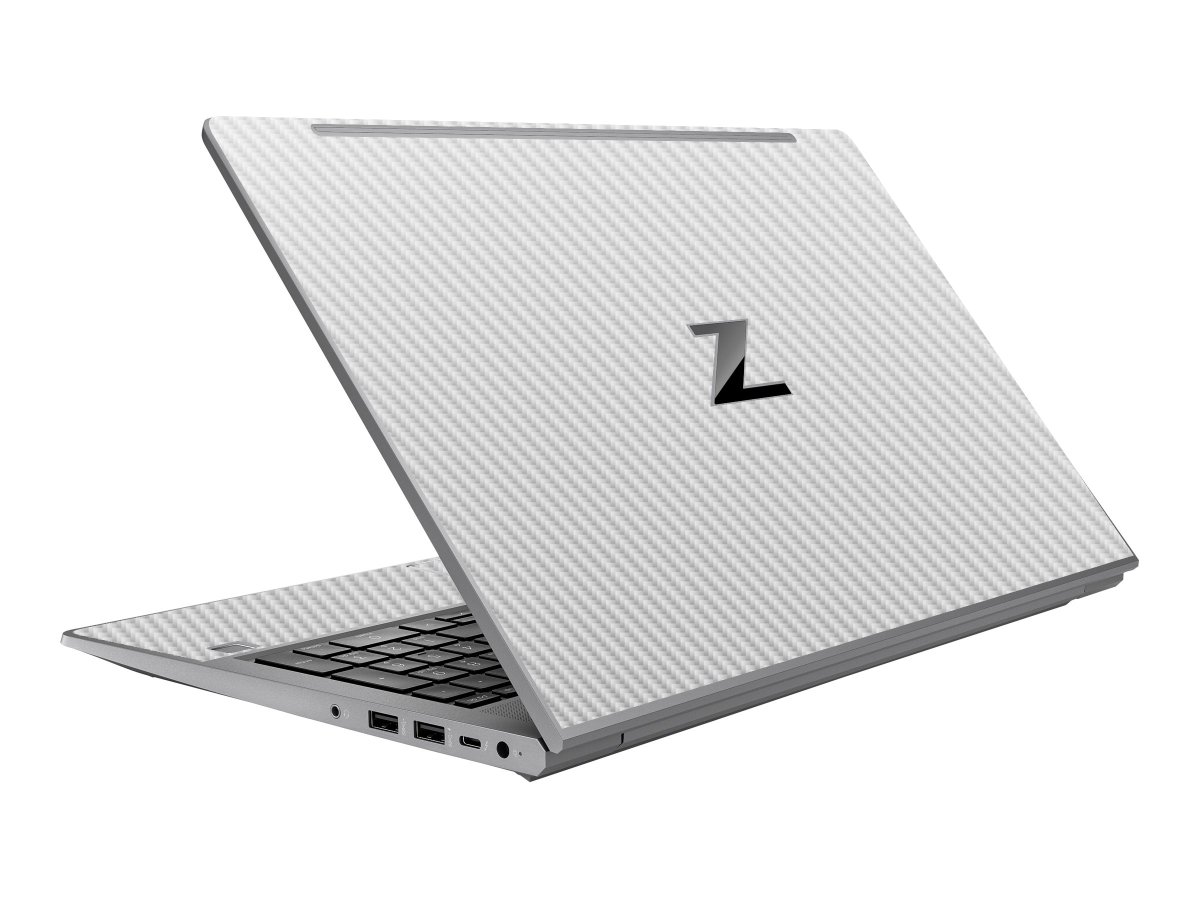 HP ZBook Power G9 Mobile Workstation WHITE CARBON FIBER Laptop Skin