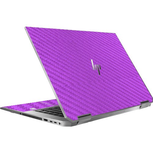 HP ZBook Studio X360 G5 Mobile Workstation PURPLE CARBON FIBER Laptop Skin