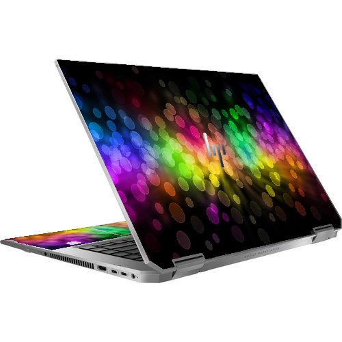 HP ZBook Studio X360 G5 Mobile Workstation RAINBOW BOKEH Laptop Skin