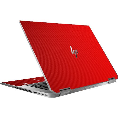 HP ZBook Studio X360 G5 Mobile Workstation RED CARBON FIBER Laptop Skin