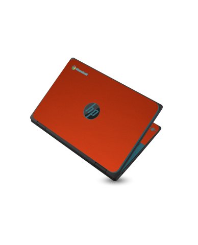HP Chromebook X360 11 G3 EE CHROME RED Laptop Skin