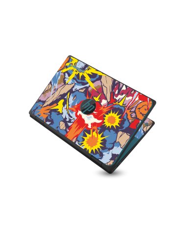 HP Chromebook X360 11 G3 EE COMIC EXPLOSIONS Laptop Skin